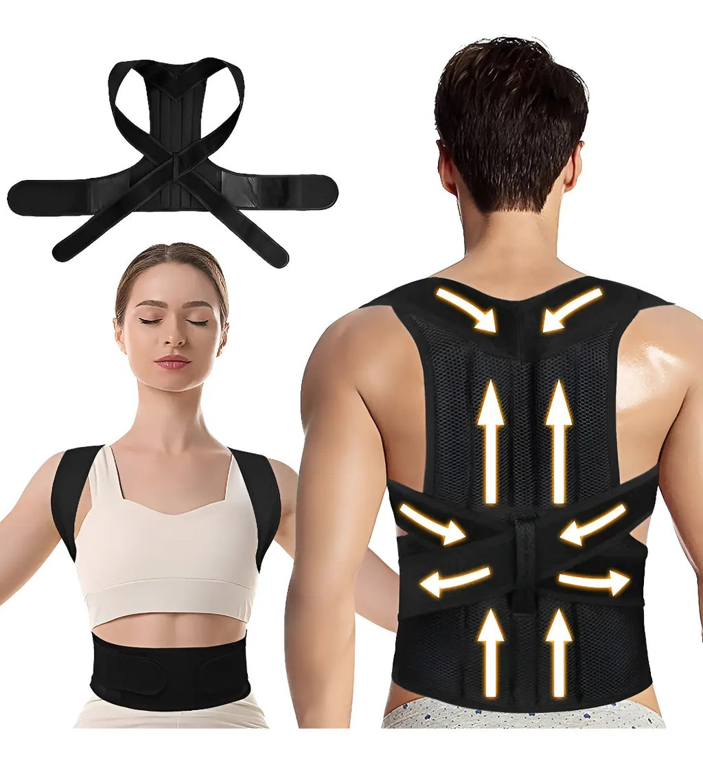 Corrector de Postura Ajustable Unisex